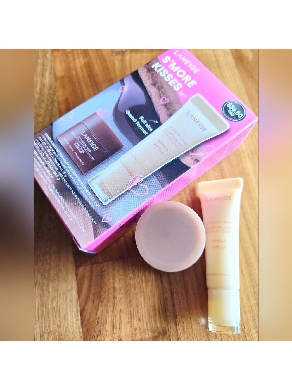 NEW! LANEIGE S'More Kisses Set Hydrate & Tint - Limited Edition